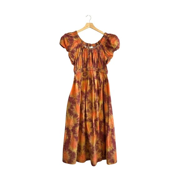 ULLA JOHNSON  Nanette Midi Dress In Topaz, Size 4, New with tag - Picture 3 of 16